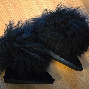 Toddler Bearpaw fur booties